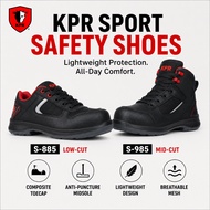 KPR Sport Safety Shoes S885 S985 Lightweight Composite Toe Anti Puncture Safety Sneakers Breathable 