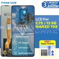 Lcd For Realme C75 RMX3941 / Realme 13 5G / Realme Narzo 70X (With Touch Screen Display)