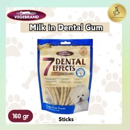 Dog Food / 7 Dental Effects Vegebrand Milk & Dental Gum STICK - 160 gr