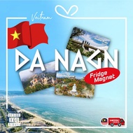 Vietnam Da Nang Gift Souvenir Fridge Magnet 9cm x 5.5cm
