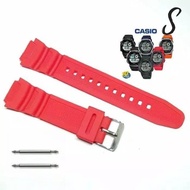 Casio G-Shock W-S200 W-S210 RUBBER STRAP CASIO G-SHOCK WS200 WS210 WATCH STRAP