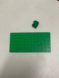 二手 Lego 3028 bright green 亮綠色 base plate 底板 散件 parts baseplate