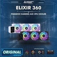 PARADOX GAMING Hypersonic Elixir 360 ARGB | 360mm AIO CPU Cooler AIO Cooler 360mm AIO