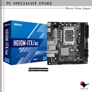 ASRock H610M-ITX/ac Motherboard - Intel 12th Gen CPU Compatible (LGA1700) MiniATX Design【Authorized 