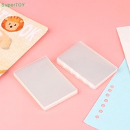 SUPERTOY 50pcs/set Korea Card Sleeves Clear Acid free-No CPP Holographic Protector Film Album Binder