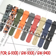 Watch Accessories Suitable for Casio G-9300 GW-9300 GW-9400 Men's Waterproof Watch Band Rubber Repla