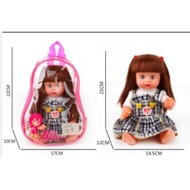 Full Rubber Doll Toy Can Sound Bonus Battery 6814