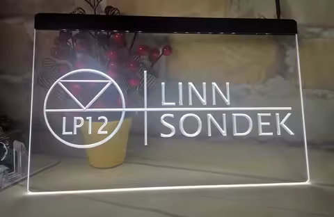 Linn Sondek LP12 Display New Vintage Neon Light Sign for Home Decor And Crafts