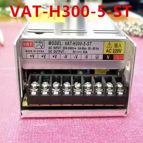 1PCS New Original Power Supply For POWERLD 5V60A 300W VAT-H300-5-ST VAT-H300(H)-5-DII