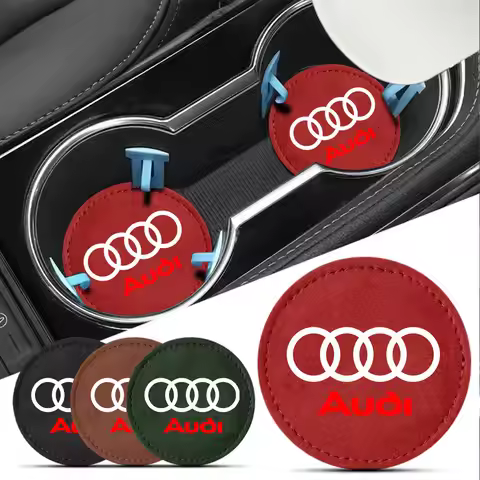 2PCS for Audi Sline A3 8P 8L 8V A4 B8 B6 B7 B9 A6 C6 C7 S5 A7 A5 Q5 Q3 TT A1 Q7 Q6 RS5 R8 S1 Car Coa