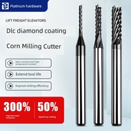 Tungsten Steel Corn Milling Cutter Diamond Coating Milling Cutter pcb Milling Cutter Dovetail Millin