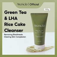 [Arencia] Green Tea + LHA Deep Pore Rice Cake Cleanser 150ml