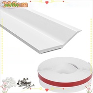 MOLIHA Door Frame Rubber Strip, TPE Flexible Garage Door Sealing Strip, Quality 300cm Easy Installat