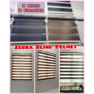 Premium Zebra Blind Pelmet/Bidai Tingkap/Curtain Blind