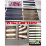 Bidai Zebra Pelmet Premium / Premium Zebra Blind Pelmet/Curtain Blind