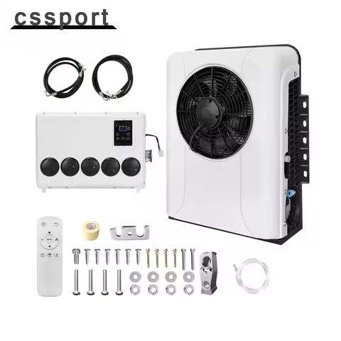 Universal 12V DC 12000BTU Truck Cab Air Split AC For Trucks Bus RV Caravan Cranes