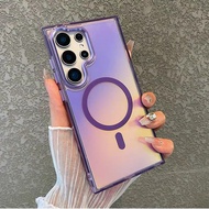 Change Color Magnetic Phone Case for Samsung S25FE A17 S25 Ultra S24 Ultra S24 FE S23 Ultra A36 A56 