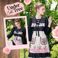 BLT BRAND Black Long Dress Sleeves Lace Size.S Second Hand