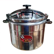 W-8&amp; Explosion-Proof Pressure Cooker Commercial Large Capacity Household Pressure Cooker Gas Open Fire Pressure Cover Ho