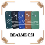 SOFTCASE MACARON REALME C21 CASE  PRO CAMERA MACARON 3D-BENUA CAHAYA