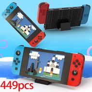 New Funny Handheld Game Console Building Blocks Set Mini Retro Game Controller Machine Idea DIY Bric