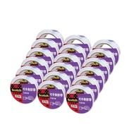 【3M】[18入組] 3842 Scotch 可手撕透明封箱膠帶(48MMX20M)