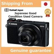 Pre-loved Canon Digital Camera PowerShot G9 X (Black) Optical 3.0 times Zoom 1.0 -inch sensor PSG9X 