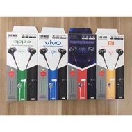 OPPO/VIVO/HUAWEI/SAMSUNG/MI EARBUD HEADPHONES HANDSFREE IN EAR PHONE