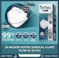 PTR [PROMO RESELLER] Softies KF94 / Masker Medis Surgical 3D Softies