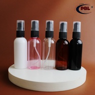 60ml Treatment Pump Bottle 60ml Plastic Serum Pump Bottle 60ml PET Bottle/ with Black Treatment Pump