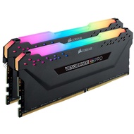 CORSAIR VENGEANCE RGB PRO 32GB(2x16GB) DDR4 DRAM 3200MHz C18 Memory Kit — Black CMW32GX4M2C3200C18
