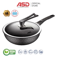 ASD Granite X Die Cast Wok Pan (30cm) HPGX30W