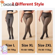 DEALSHOP Fleece Lined Tights, Thick