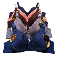 Women's Bras SAVING PACKAGE CONTAINS 1 PCS & 3 PCS BRA CUP B WIRELESS BRA FEMA 295 286 293 1893 1897