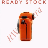 Silicone Case Sony A7Iii A7Riii Orange Silicone Condom Case A73 A7M3