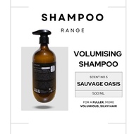 Nourishing Shampoo with Hyaluronics & Niacinamide oil by 6perscent. 500ml glass bottle