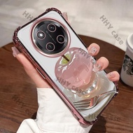 For Honor X9C X9B X9A 5G Case Honor X9C Smart 5G Case Crystal Apple Back Shockproof Mobile Phone Cas