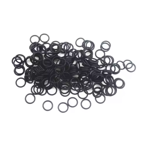 100Pcs Black Nitrile butadiene "O" Type Sealing Rubber Ring Gaskets3.2/ 4/4.5/5/5.5/6/6.5/7/8/9/10/1