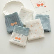 Girls' 13-19 Yrs Old Pure Cotton High Waist Boxer Briefs