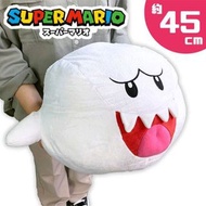 Super Mario 超級馬利歐 害羞幽靈王 特大45cm 毛公仔 冒險樂園景品