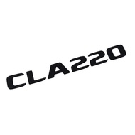 3d ABS Black Car Adhesive Letters Trunk CLA220 4MATIC Emblem Badge Stickers For Mercedes CLA 220 AMG