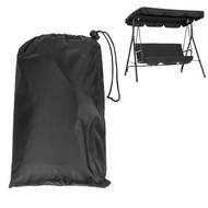 [EPAY] Double People Outdoor Garden Waterproof Swing Sunshade Cover Canopy Shade Cloth 142x120x18cmB