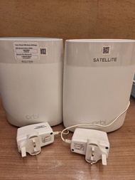 NETGEAR Orbi Router and Satellite WiFi System RBR50v2, RBS50v2