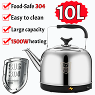 10L Food-grade 304 Stainless Steel Electric Kettle with automatic shut-off function large capacity f