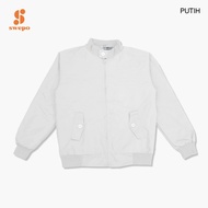 SWEPO Harrington Jacket (Polos) Size M-XXL (Pria & Wanita)