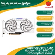 SAPPHIRE PURE AMD Radeon RX 9060 XT GPU 16GB Graphics Card
