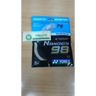 Yonex NANOGY 98 Strings / YONEX NBG 98 Badminton Strings REPULSION POWER ORI