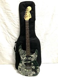 FENDER SQUIER OBEY Stratocaster Electric Guitar RARE Collectable Collectors 電結他