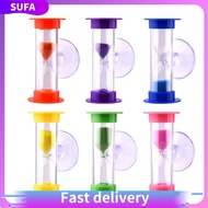 [SUFA]2 Min Blue Sand No Battery Shower Timer Save Water Needed Tooth Brushing Timer