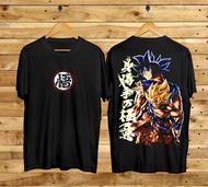 baju kaus pria distro premium samurai jepang hitam kerah oblong lengan pendek bahan katun kaos